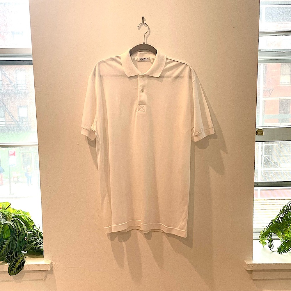 Lanvin - Vintage White Polo Shirt